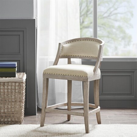 Madison Park Natural Tuscan Counter Stool MP104-0810